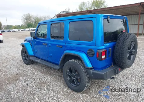 2023 Jeep Wrangler 4-Door Sahara Altitude 4X4 z USA, uszkodzony, nr VIN 1C4HJXEG9PW666649